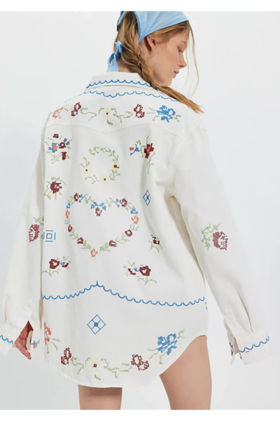 Özel Tasarım Nakış İşlemeli Koleksiyon Ceket