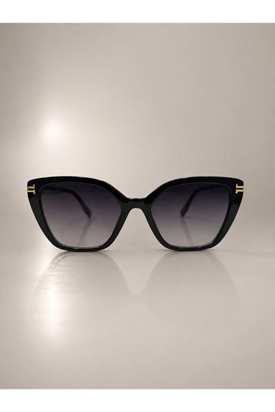 Kalın Çerçeve Köşeli Klasik Güneş Gözlüğü