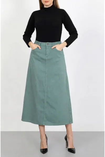 Hijab Skirt green