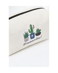 Cactus Patterned Makeup Bag