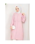 تونيك من حرير المدينة – وردي بودرة
