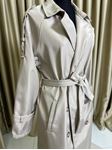 TIE-WAIST TRENCH COAT Beige