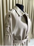 TIE-WAIST TRENCH COAT Beige