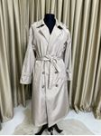 TIE-WAIST TRENCH COAT Beige