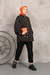SHIRT Black Orange