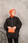 SHIRT Black Orange