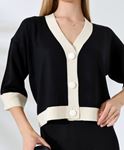 POPPIES CARDIGAN Ecru White