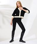 POPPIES CARDIGAN Ecru White