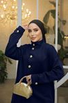 STANDARD COLLAR SCUBA SUIT Navy Blue