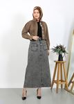 Black hijab skirt