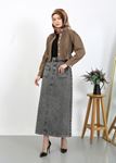 Black hijab skirt