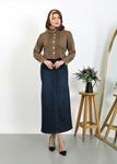 Denim Dark Blue with Pocket Details