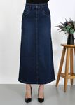 Denim Dark Blue with Pocket Details