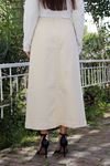 Beige hijab skirt
