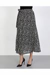 Belted Mevlana Skirt Black