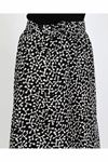 Belted Mevlana Skirt Black