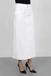 Hijab Skirt White-103