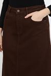 Hijab Skirt Brown