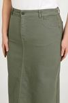 Plus Size Modest Skirt – Khaki