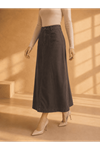 Black hijab skirt
