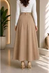 Safari Loft Buttoned Skirt