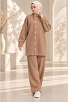 JUMP COLLAR SCUBA SUIT Camel